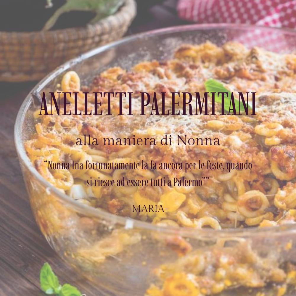 Anelletti PALERMITANI (Alla maniera di Nonna)