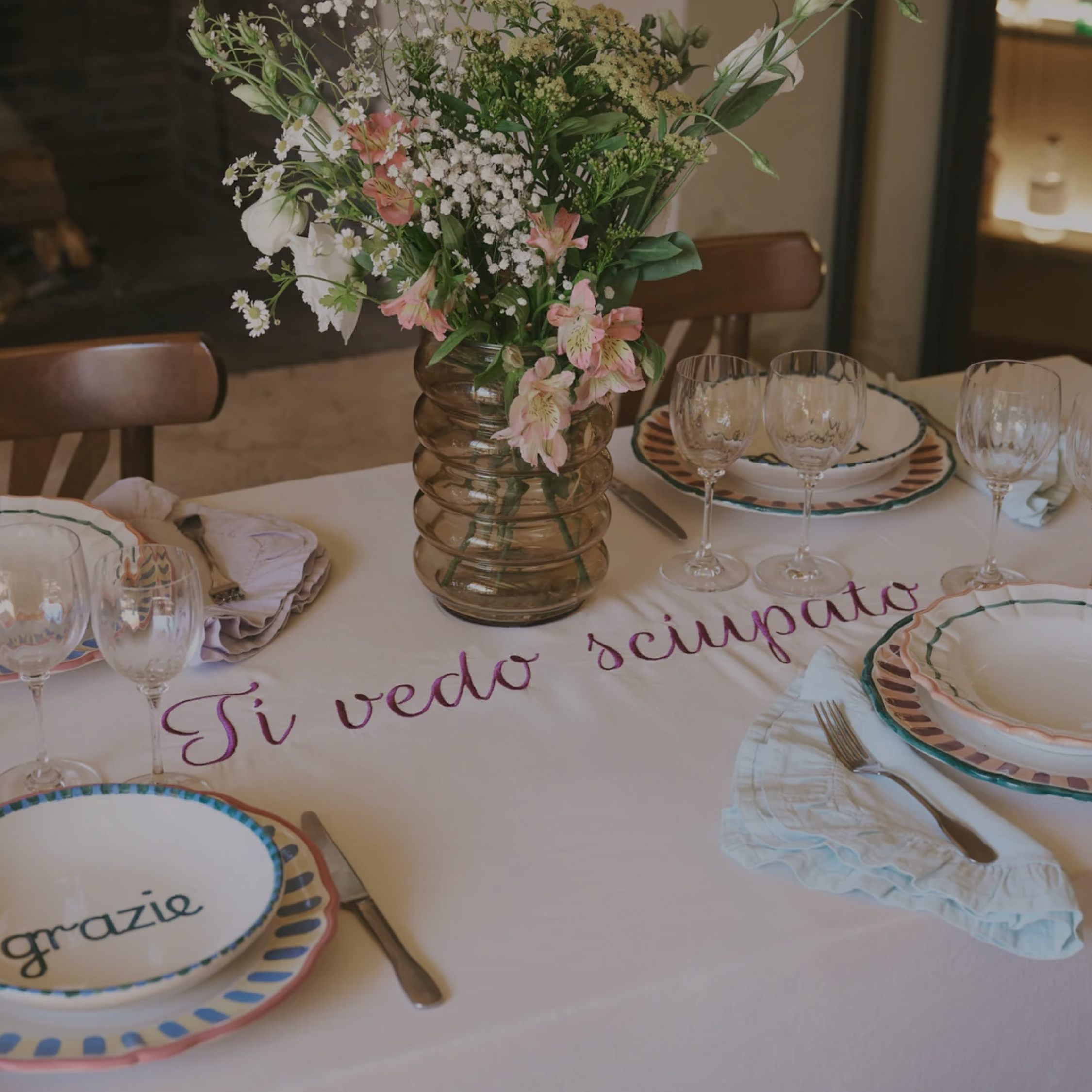 COLLEZIONE BANCHETTO, TOVAGLIE LINO