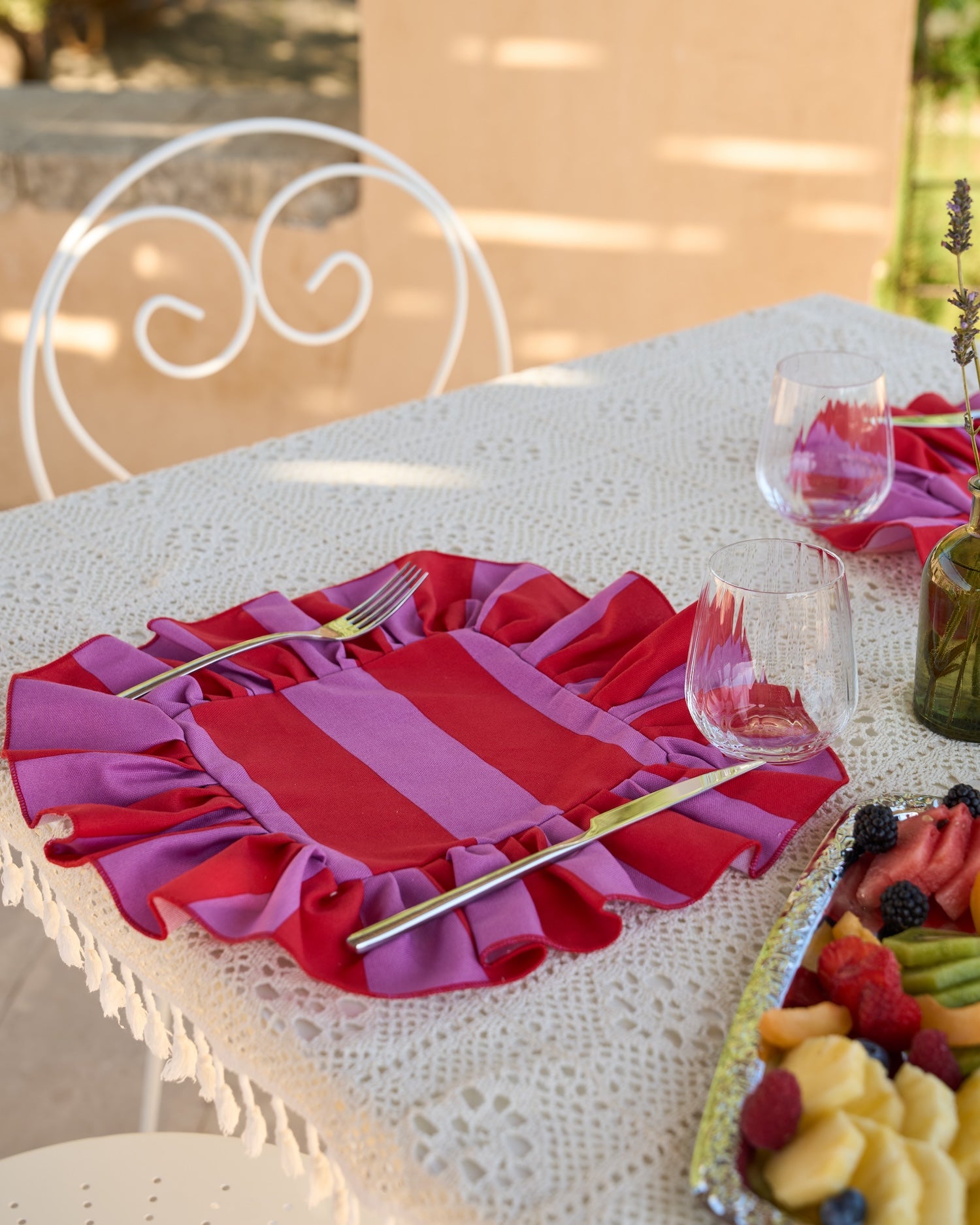 Dalia - Red&Pink