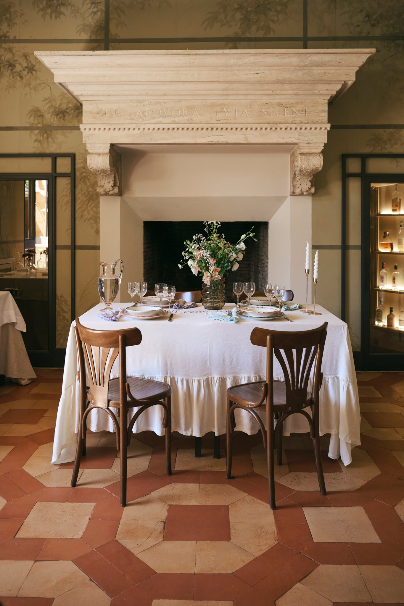 Tovaglia Rettangolare in Lino - 180x280 cm -"Ti Vedo Sciupato"